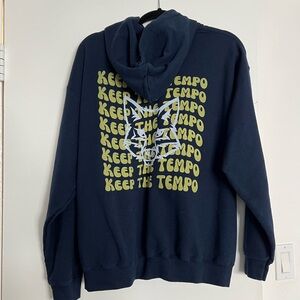 Navy Hooded Sweatshirt